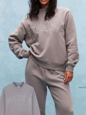 Parke Monochrome Varsity Mockneck